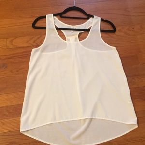 White tank top